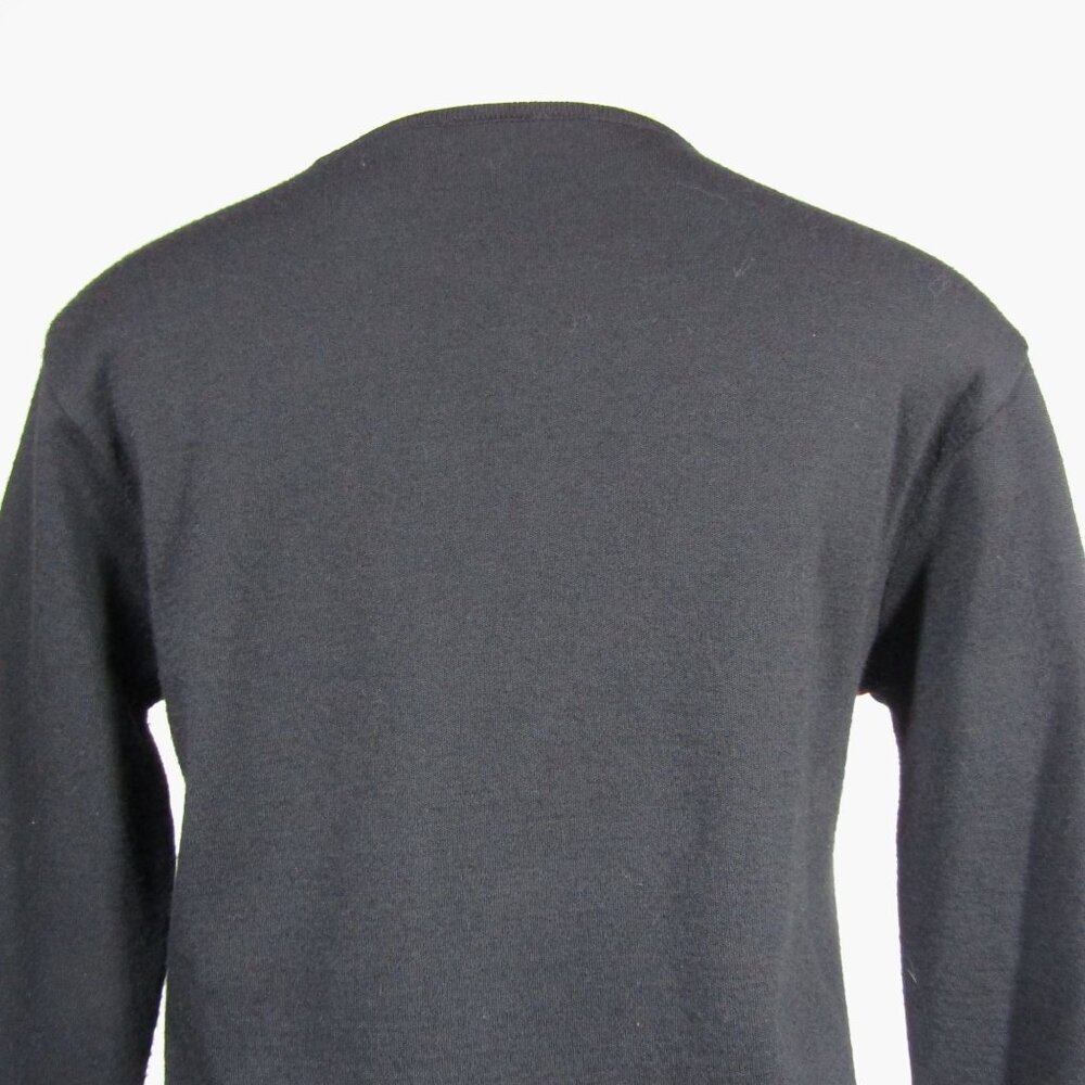 Vtg Color Block M 80s 90s Red Mod Abstract Academ… - image 6